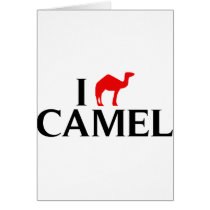 I Love Camels Cards