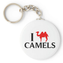 I Love Camels Keychains