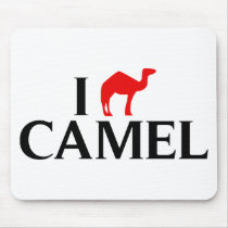 I Love Camels Mousepad