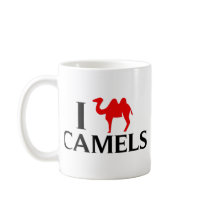 I Love Camels Mugs