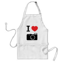 I love Cameras Apron