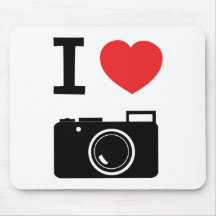 I love Cameras Mousemats