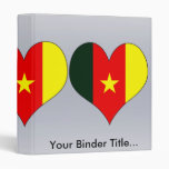 I Love Cameroon 3 Ring Binders