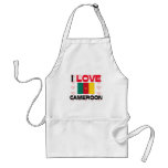 I Love Cameroon aprons
