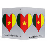 I Love Cameroon Vinyl Binder