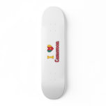 I Love Cameroon Flag Design Skate Decks