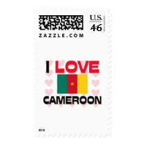 I Love Cameroon postage