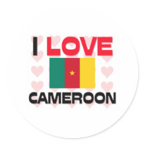I Love Cameroon stickers