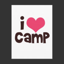 I Love Camp postcards by jgh96sbc I Love Camp postcards