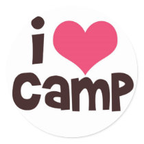 I Love Camp stickers by jgh96sbc I Love Camp stickers