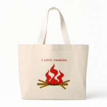 I LOVE CAMPING bags by art4stars I LOVE CAMPING bags