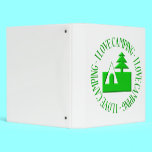 I love camping binders