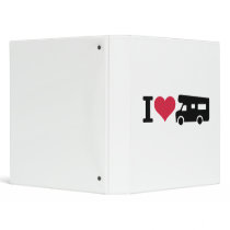 I love camping - camper vinyl binder