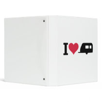 I love camping - caravan binder