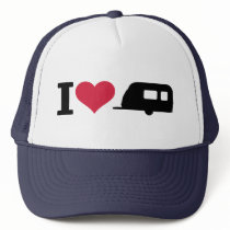 I love camping - caravan mesh hats