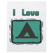 I Love Camping flyers