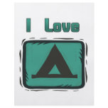 I Love Camping Full Color Flyer