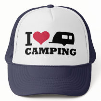 I love camping hat