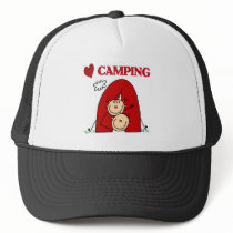 I Love Camping hats by stick_figures I Love Camping hats