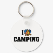 I Love Camping Keychain by MyLoveStore I Love Camping Keychain