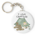 I Love Camping  Key Chains