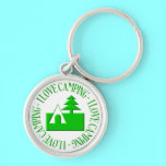 I love camping keychains