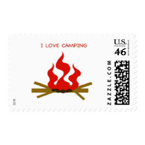 I LOVE CAMPING postage by art4stars I LOVE CAMPING postage