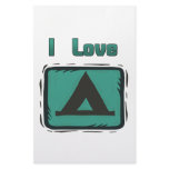 I Love Camping stationery