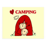 I Love Camping Tshirts and Gifts Post Card