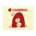 I Love Camping Tshirts and Gifts postcards by stick_figures I Love Camping Tshirts and Gifts postcards