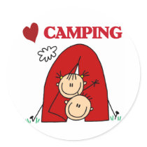 I Love Camping Tshirts and Gifts stickers