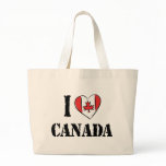 I Love Canada bags