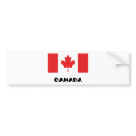 I Love Canada Bumper Stickers
