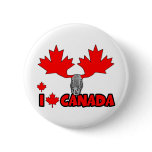 I love Canada Pin