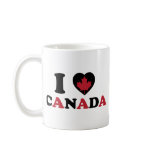 I Love Canada mugs