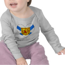 I Love Canada Nova Scotia T-shirt