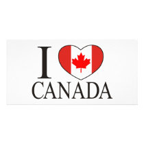 I Love Canada photo cards