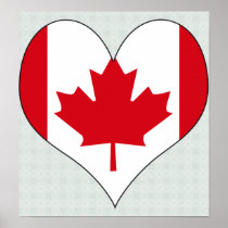 I Love Canada Poster