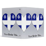 I Love Canada Quebec binders