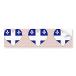 I Love Canada Quebec Bumper Stickers