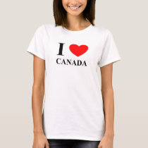 I love Canada t-shirts
