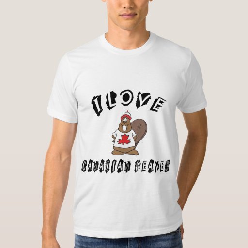 i love beaver t shirt