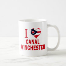 I love Canal Winchester, Ohio Coffee Mug