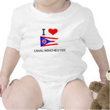 I Love Canal Winchester Ohio Tshirt
