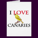 I Love Canaries