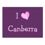 I Love Canberra Postcard