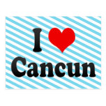 I Love Cancun, Mexico Postcard