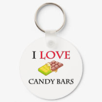 I Love Candy Bars keychains by foodshirts I Love Candy Bars keychains