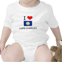 I Love Cape Charles Virginia T Shirts