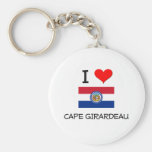 I Love Cape Girardeau Missouri Keychain